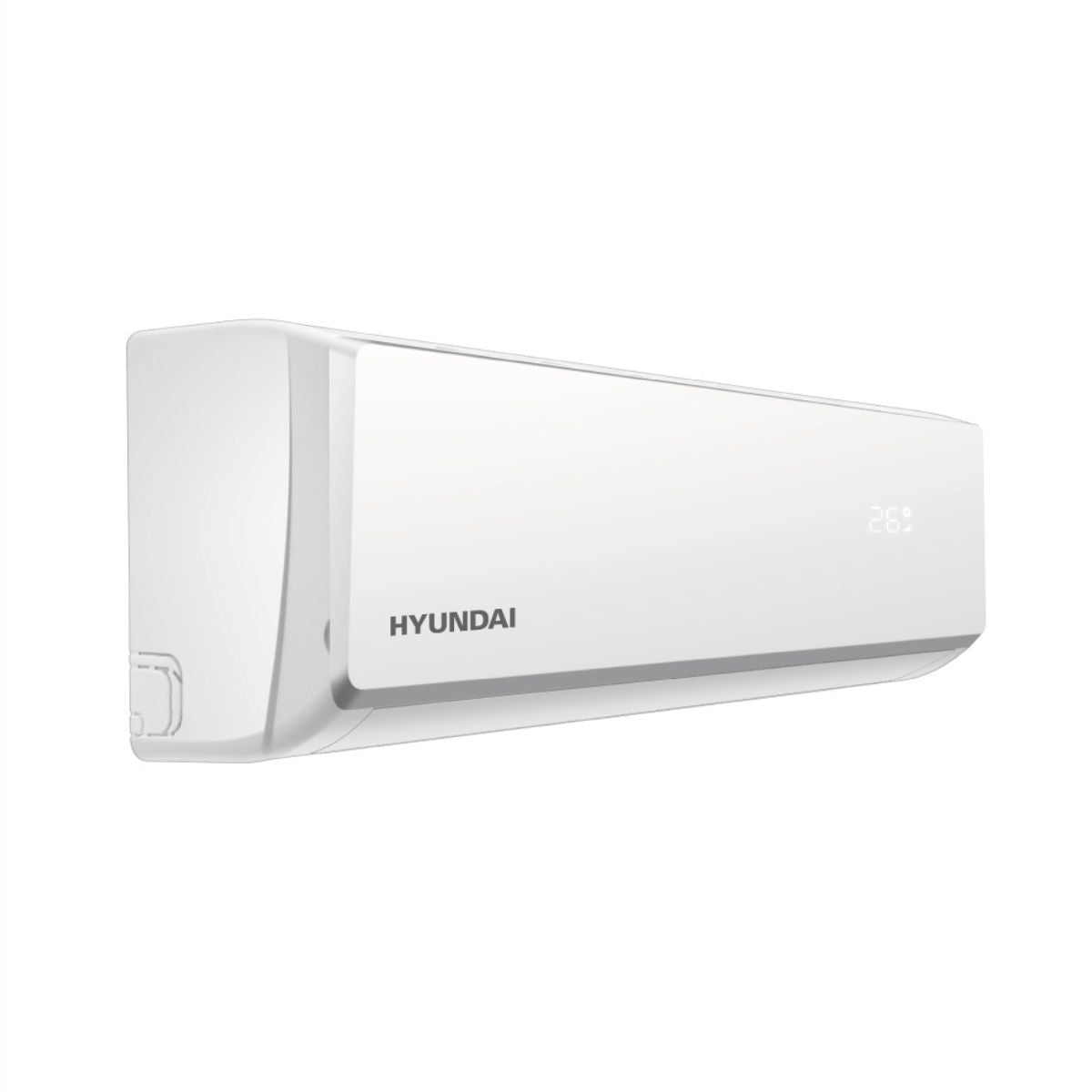 Aire Acondicionado HYUNDAI HY12K233IV 220V Inver Blanco