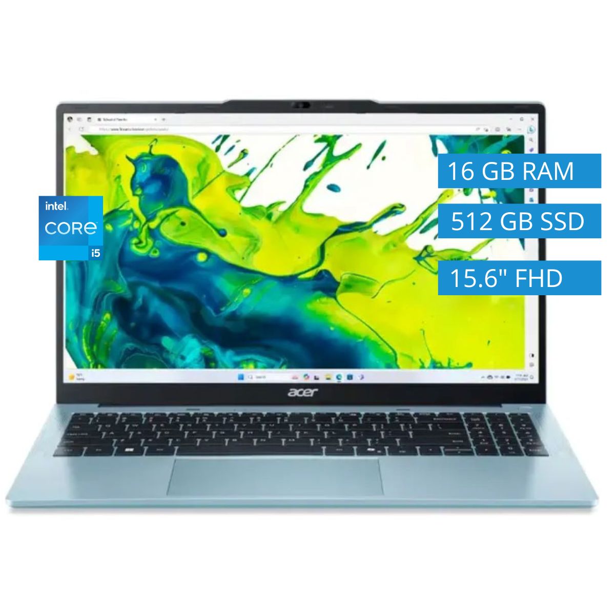 Portátil ACER AL15-72P-5957 COREI5-13420H 512GB 8GB Windows 11 Azul