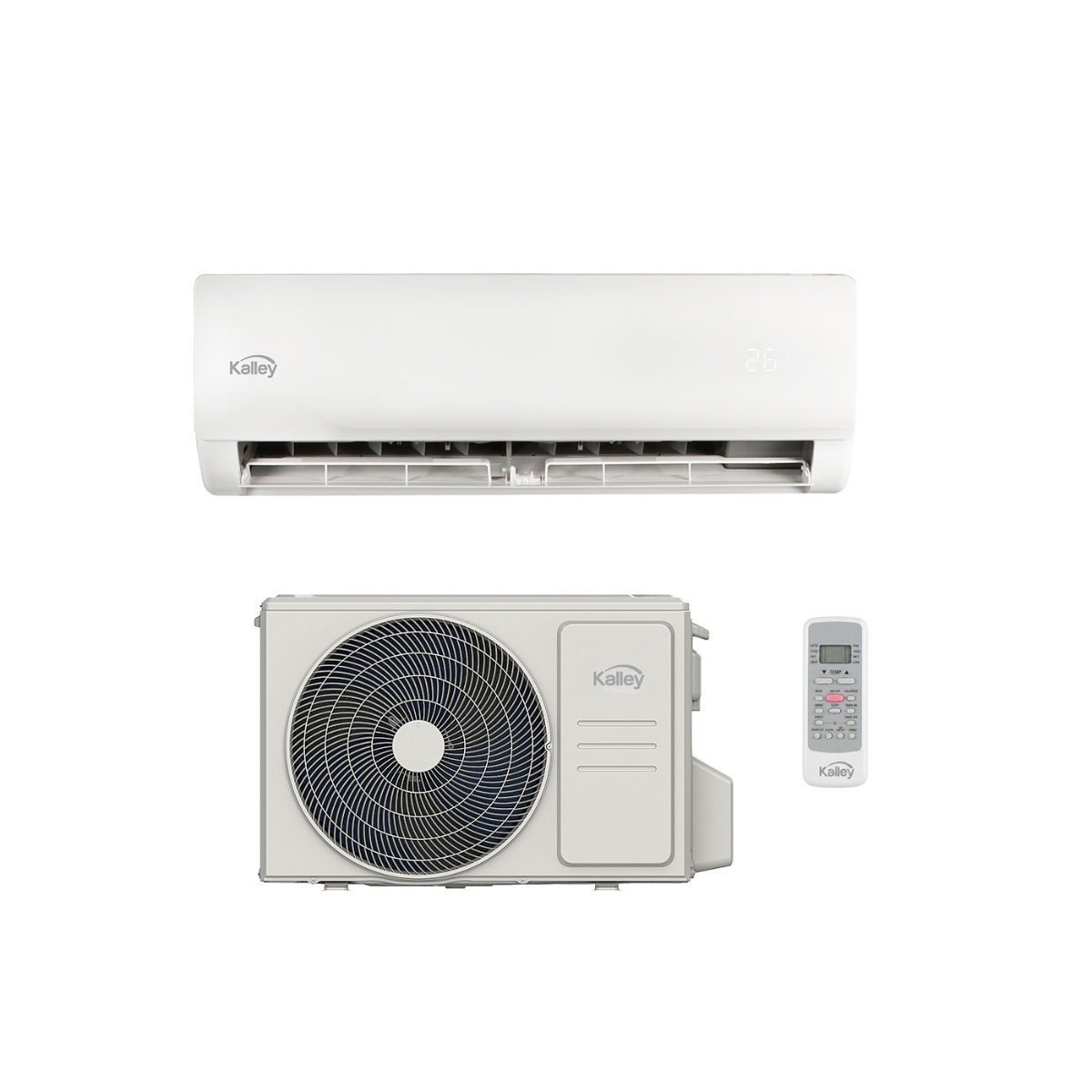 Aire Acondicionado KALLEY K-A12DC 110V Split