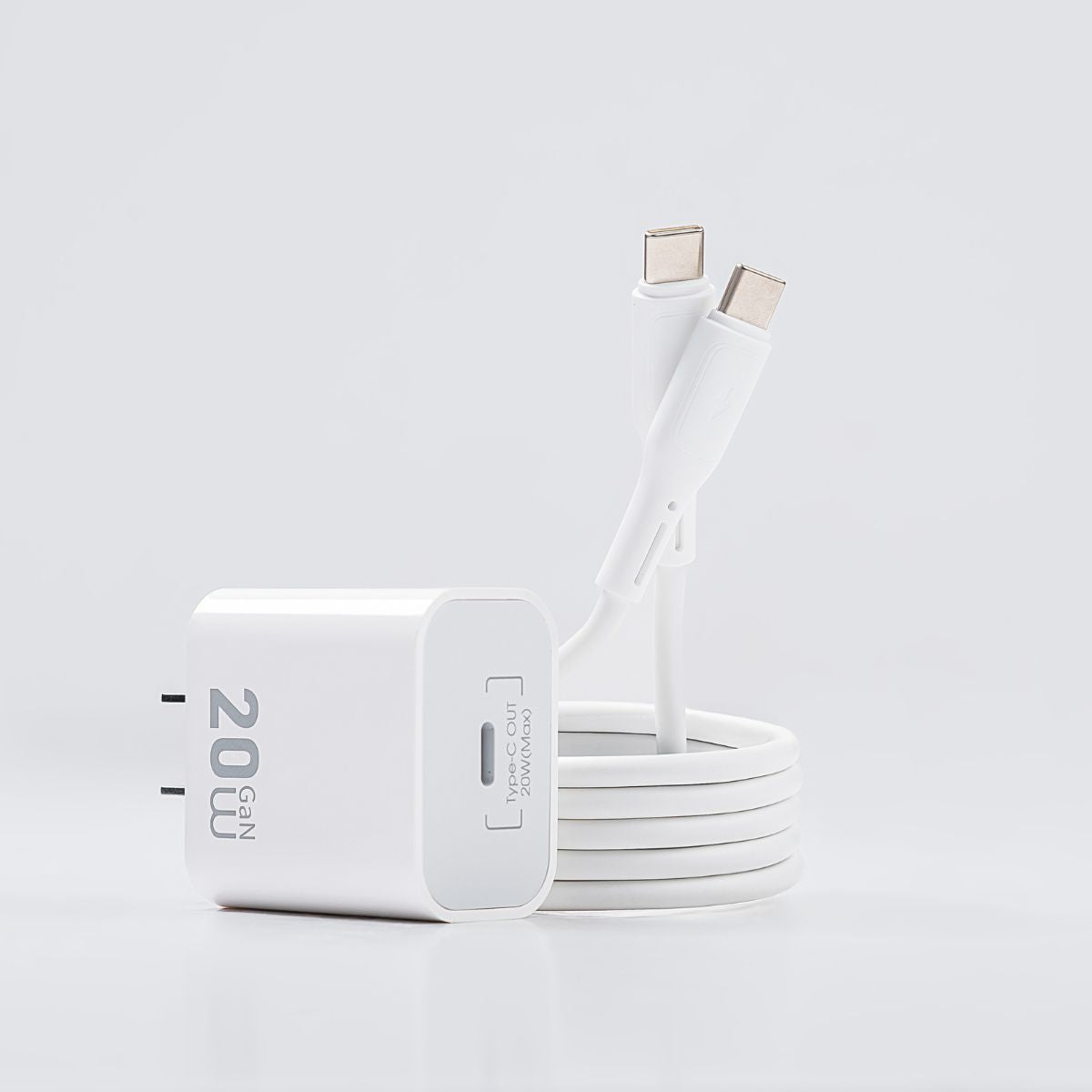 Cargador WIWU ESSEN Carga rápida 20W Blanco