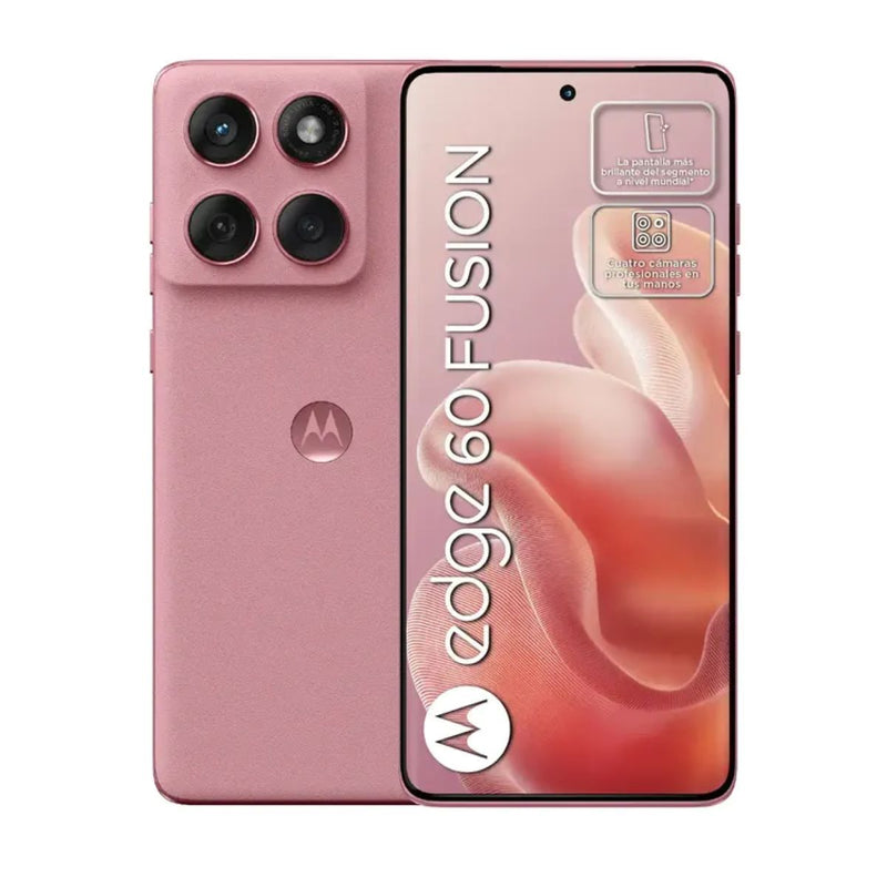 Celular MOTOROLA Edge 60 Fusion 128GB 8GB 5G Rosado