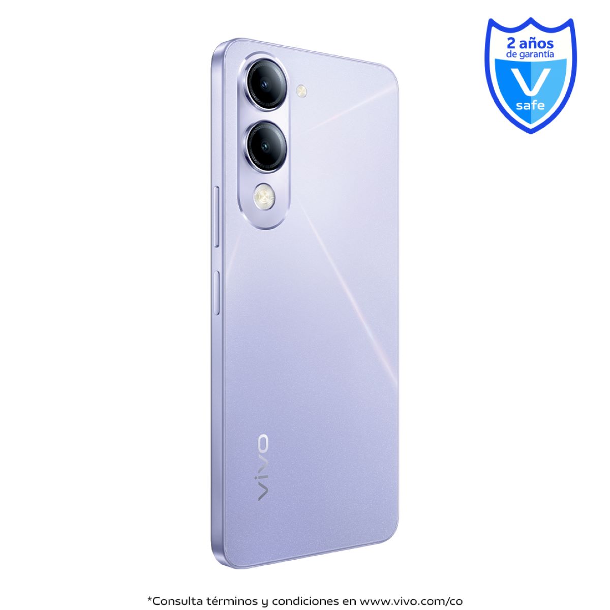 Celular VIVO Y04 128GB 4GB Violeta