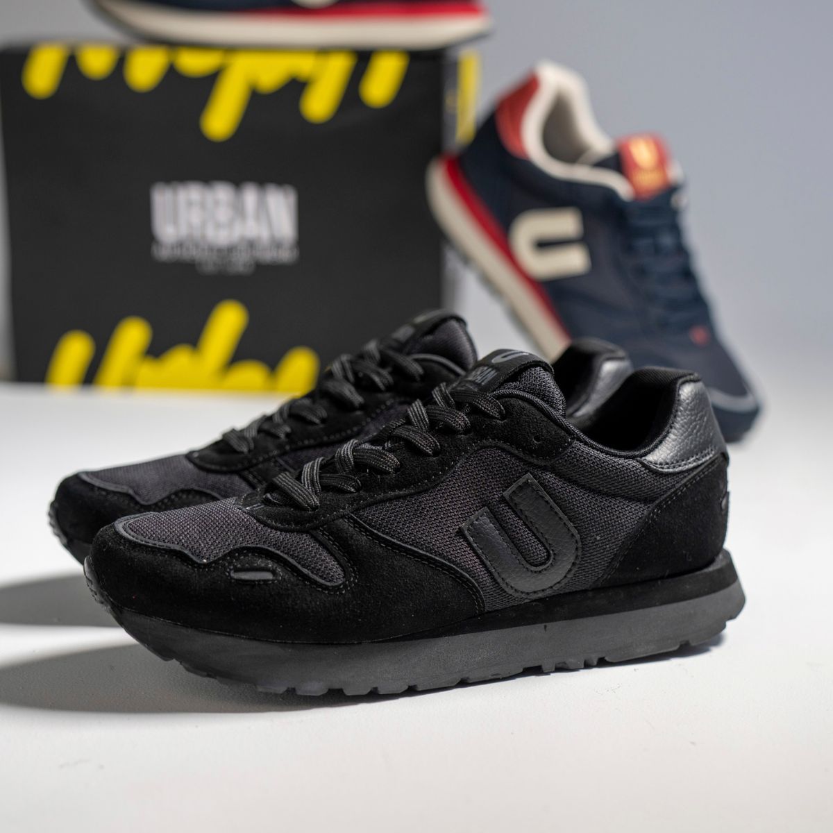 Tenis Urban REF UH485/MA/BLK Hombre Negro