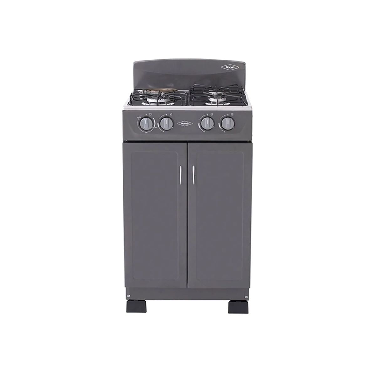 Estufa HACEB CC ROMERO T Gabinete MIX 3X1 Gas Propano Plata