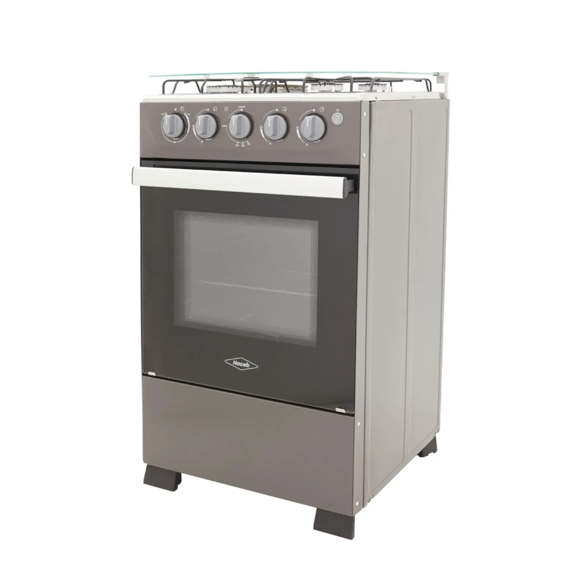 Estufa HACEB CC ROMERO 50V Mix 3X1 GP Plata