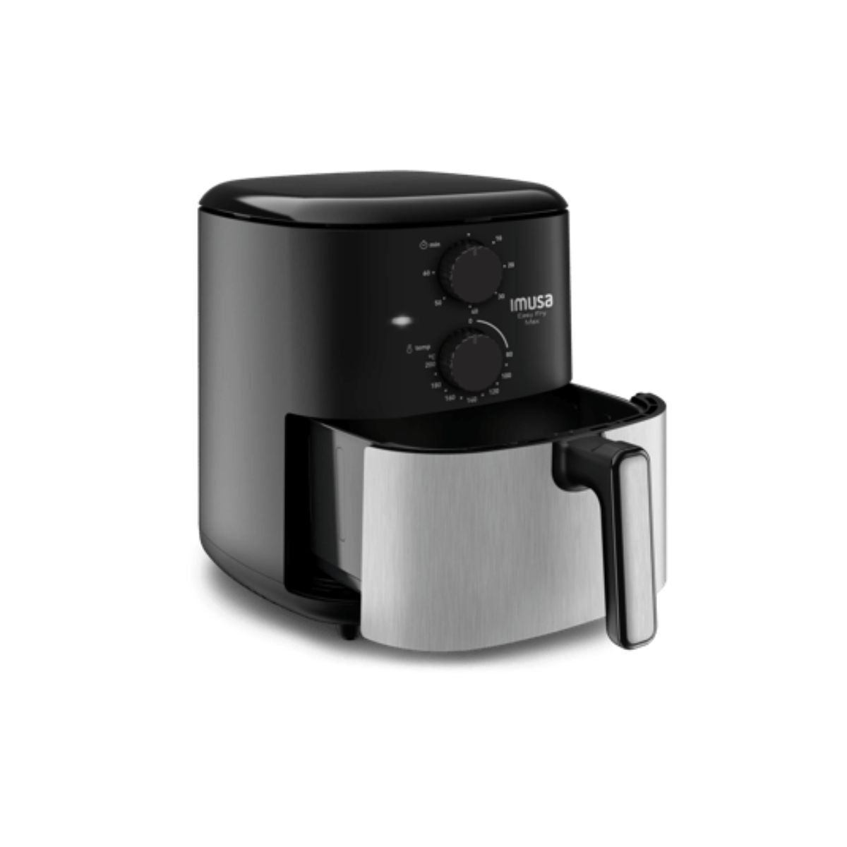 Freidora de Aire IMUSA EZ24 Negro-Inox1DI0 Easy Fry Max 5L
