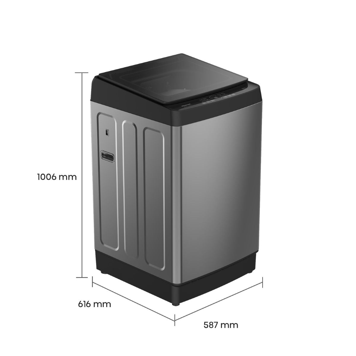 Lavadora HISENSE WT5K1623DT 16KG