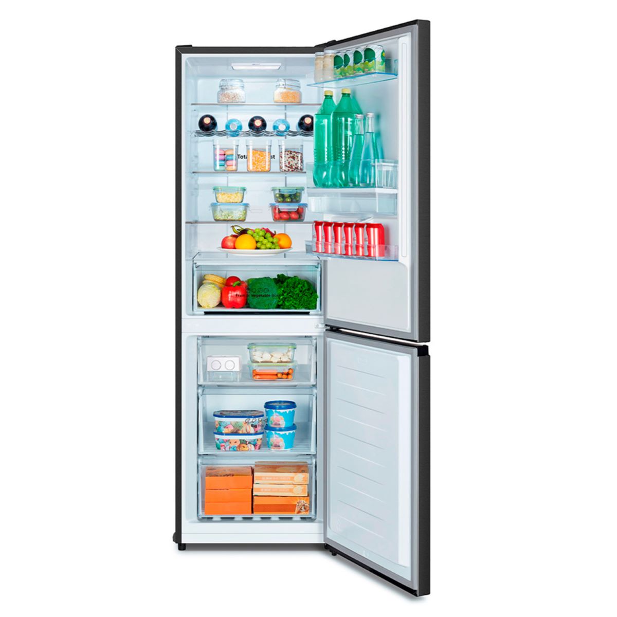 Nevera HISENSE BCD300 304 Litros Tipo Europeo Congelador Inferior