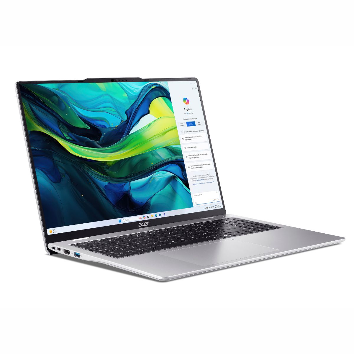 Portatil ACER AL16-53P-56S5-CO Core Ultra 5 512gb 16Ggb Ram Silver