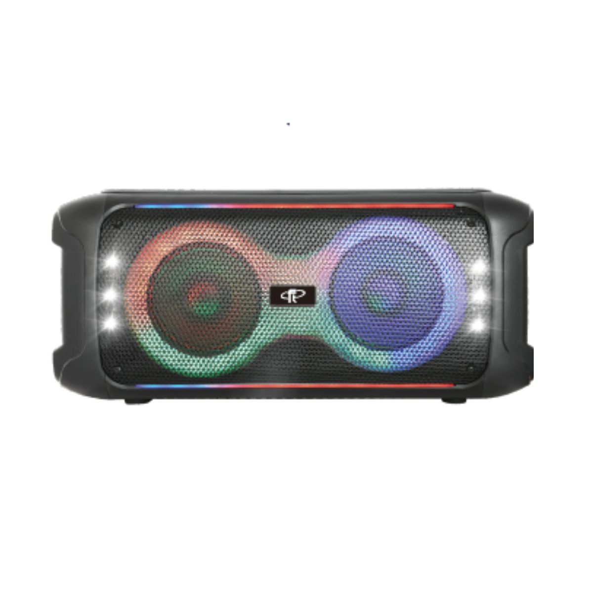 Parlante FT Milan DT-206D Luz Led Negro