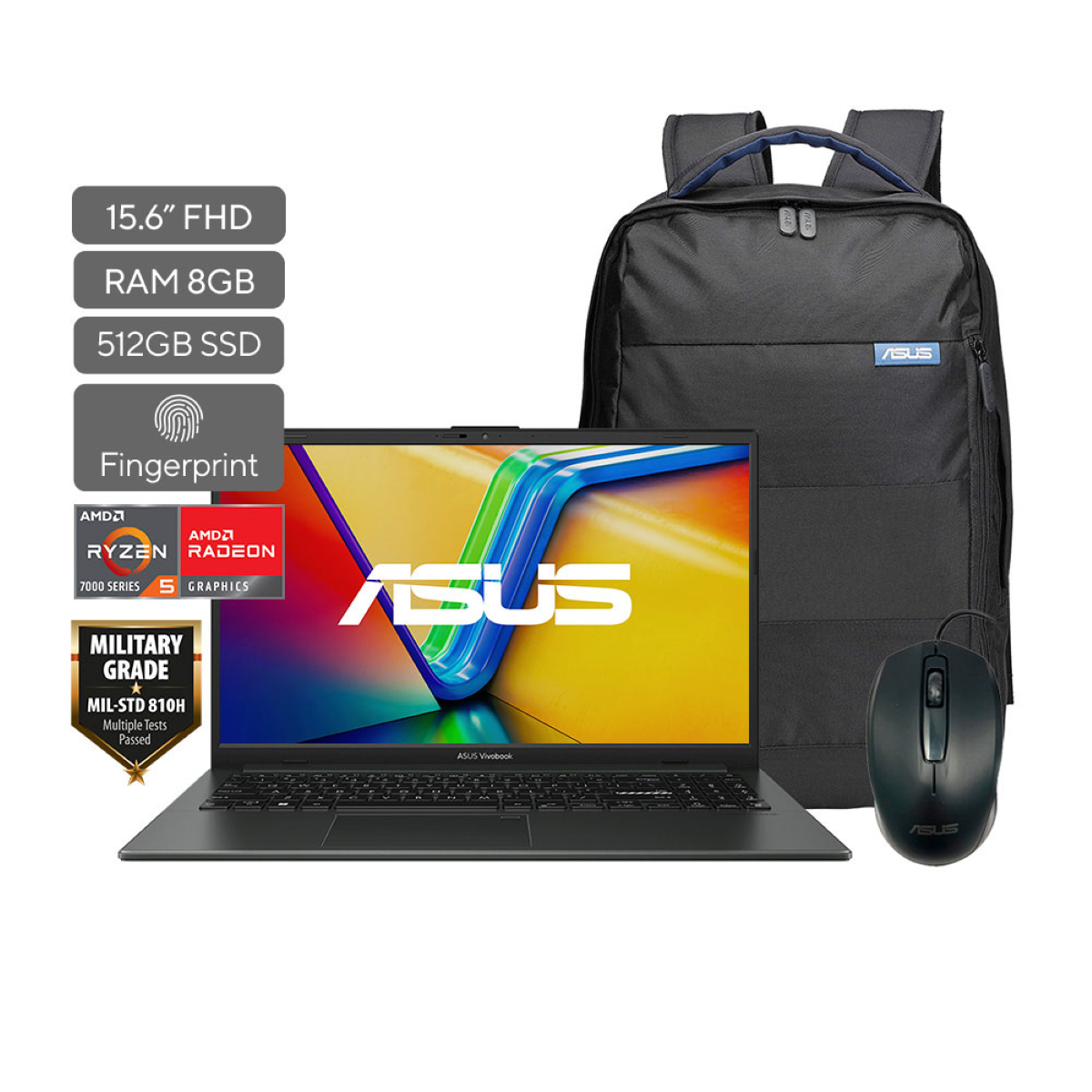 Portátil ASUS E1504FA-NJ748W RYZ5 512GB 8GB
