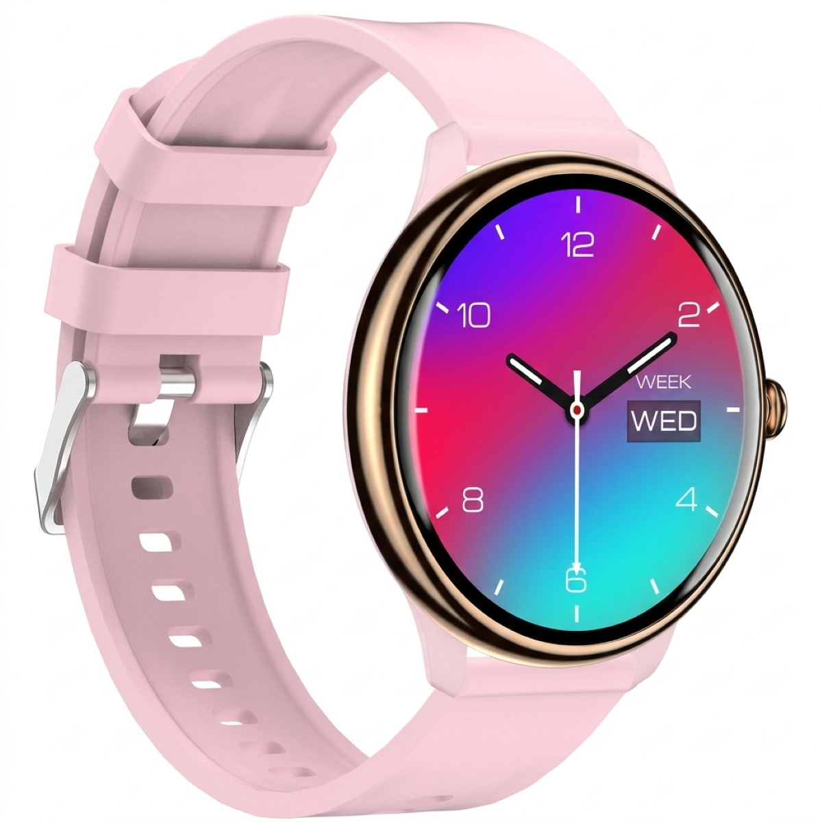 Reloj Smartwatch HYUNDAI HYSW462 270 MAH Bluetooth Amoled Rosa