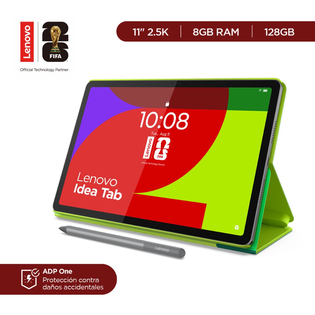 Tablet LENOVO TAB TB336FU Fifa Edition 128GB 8GB Ram Cover + Lapiz Gris