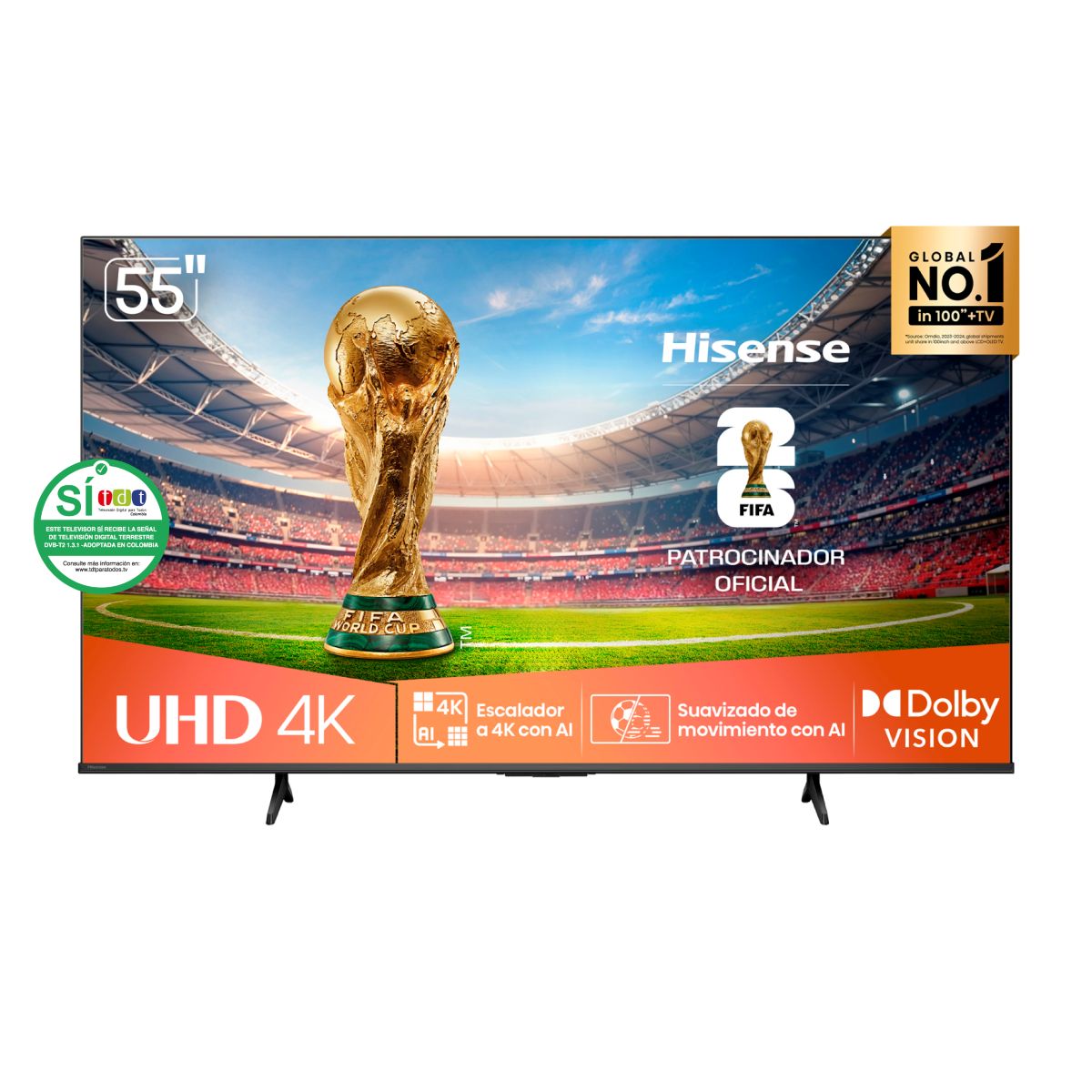 Televisor HISENSE 55" 55A6NV UHD 4K