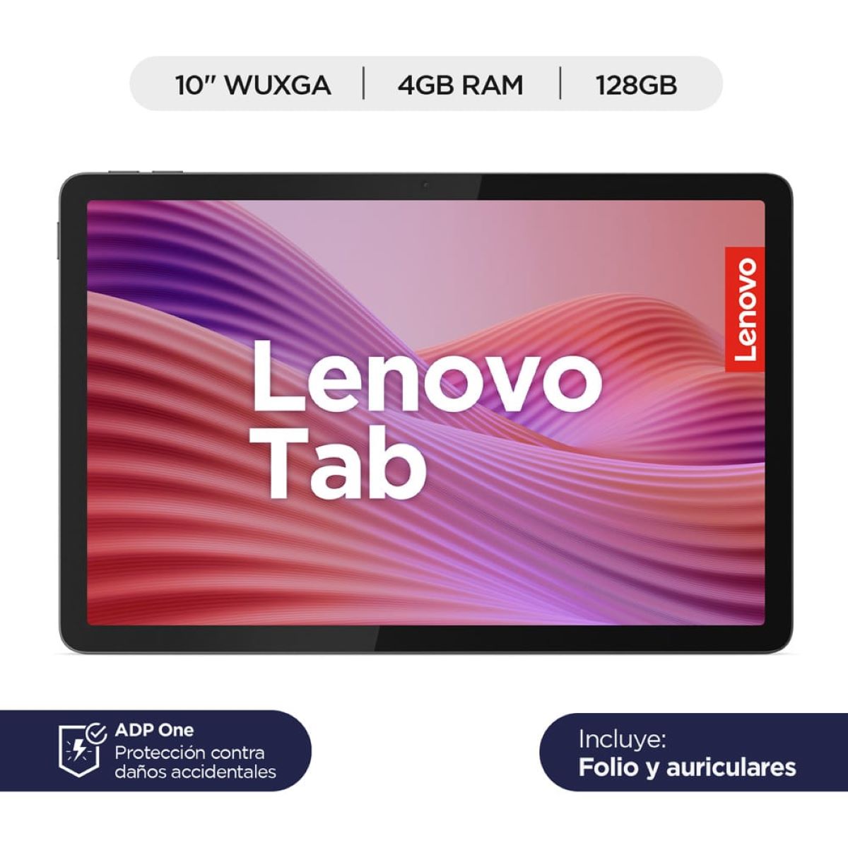 Tablet LENOVO TB311FU 128GB 4GB COVER+AUDIF