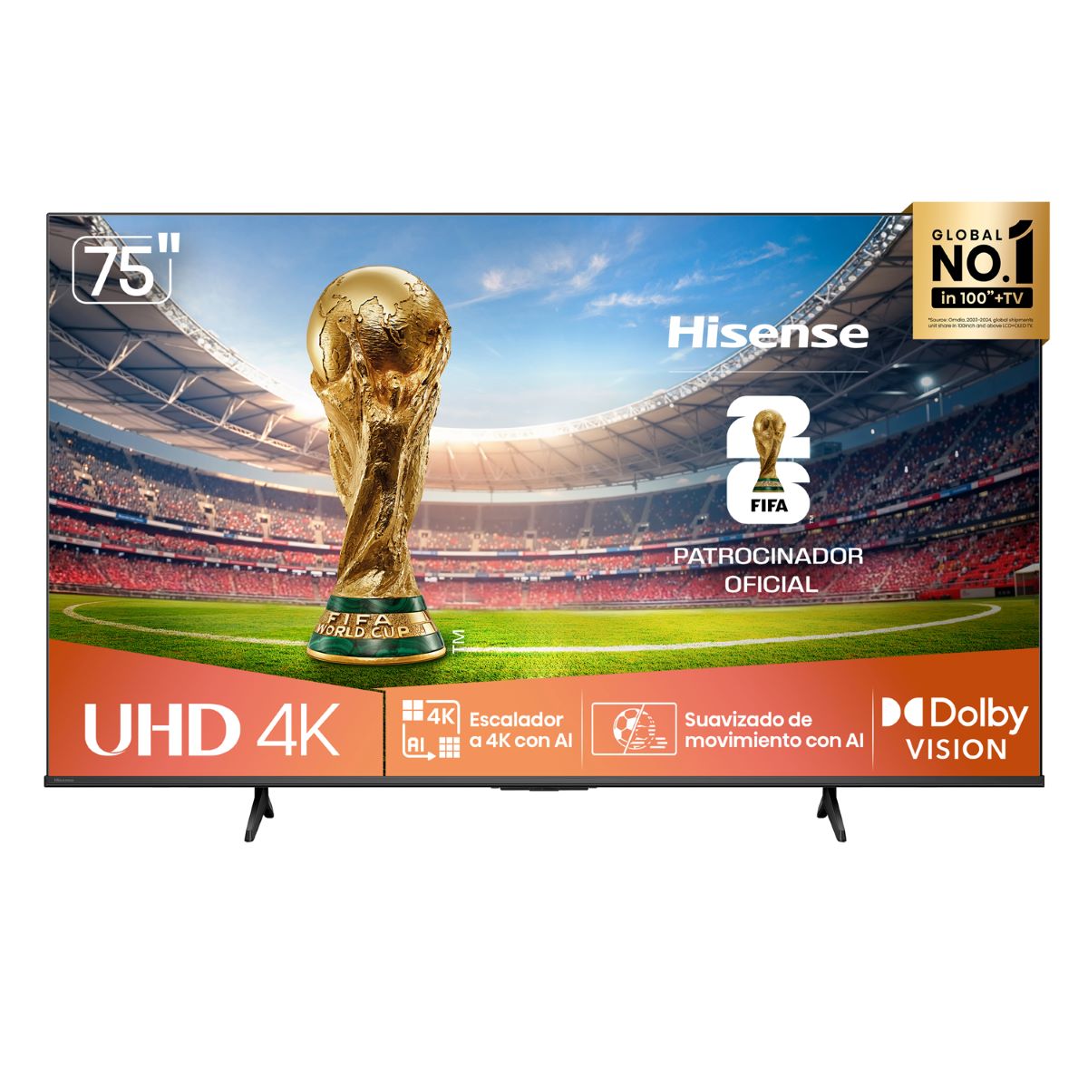 Televisor 75" HISENSE 75A6NV UHD 4K