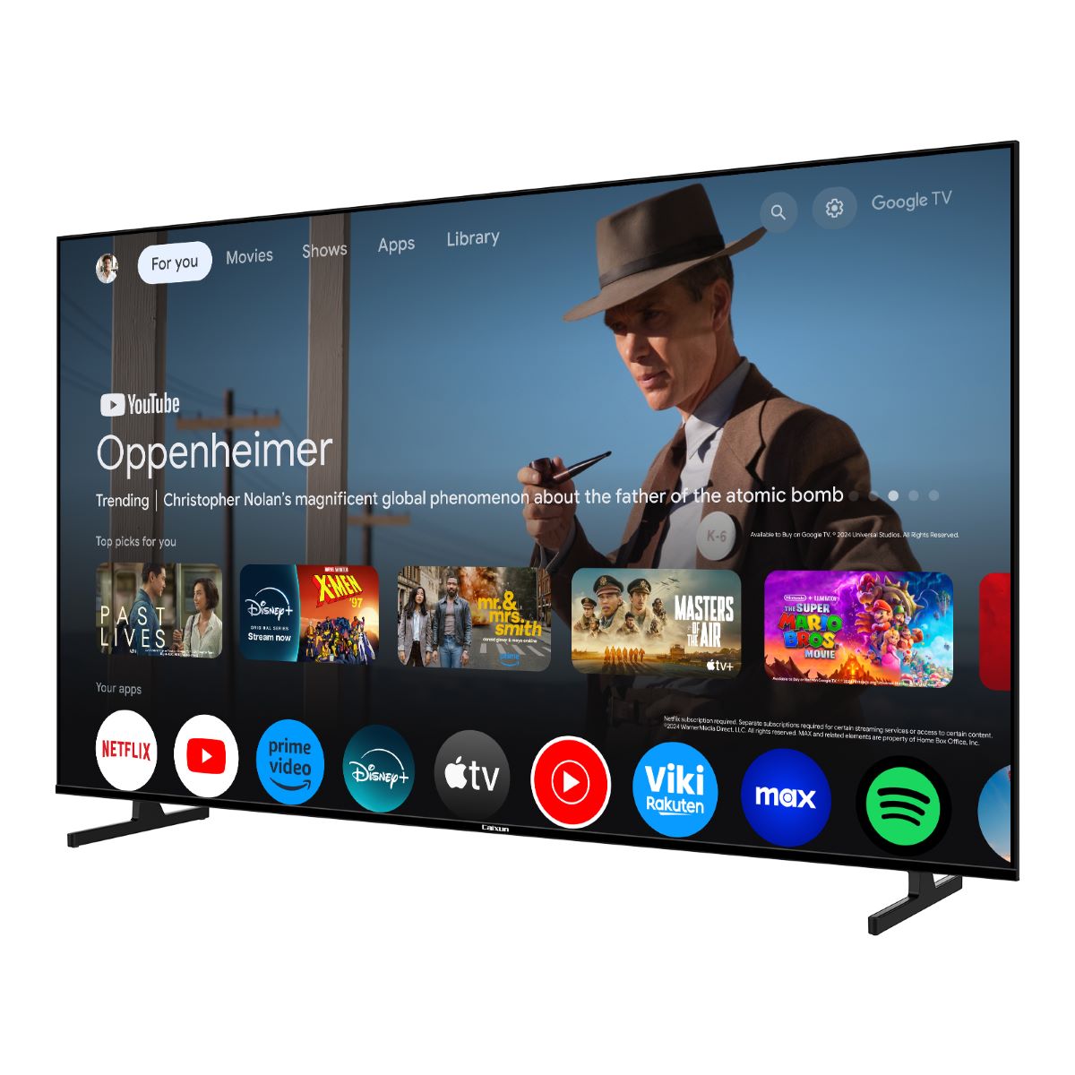 Televisor CAIXUN 65" C65KAUG Google TV UHD-4K