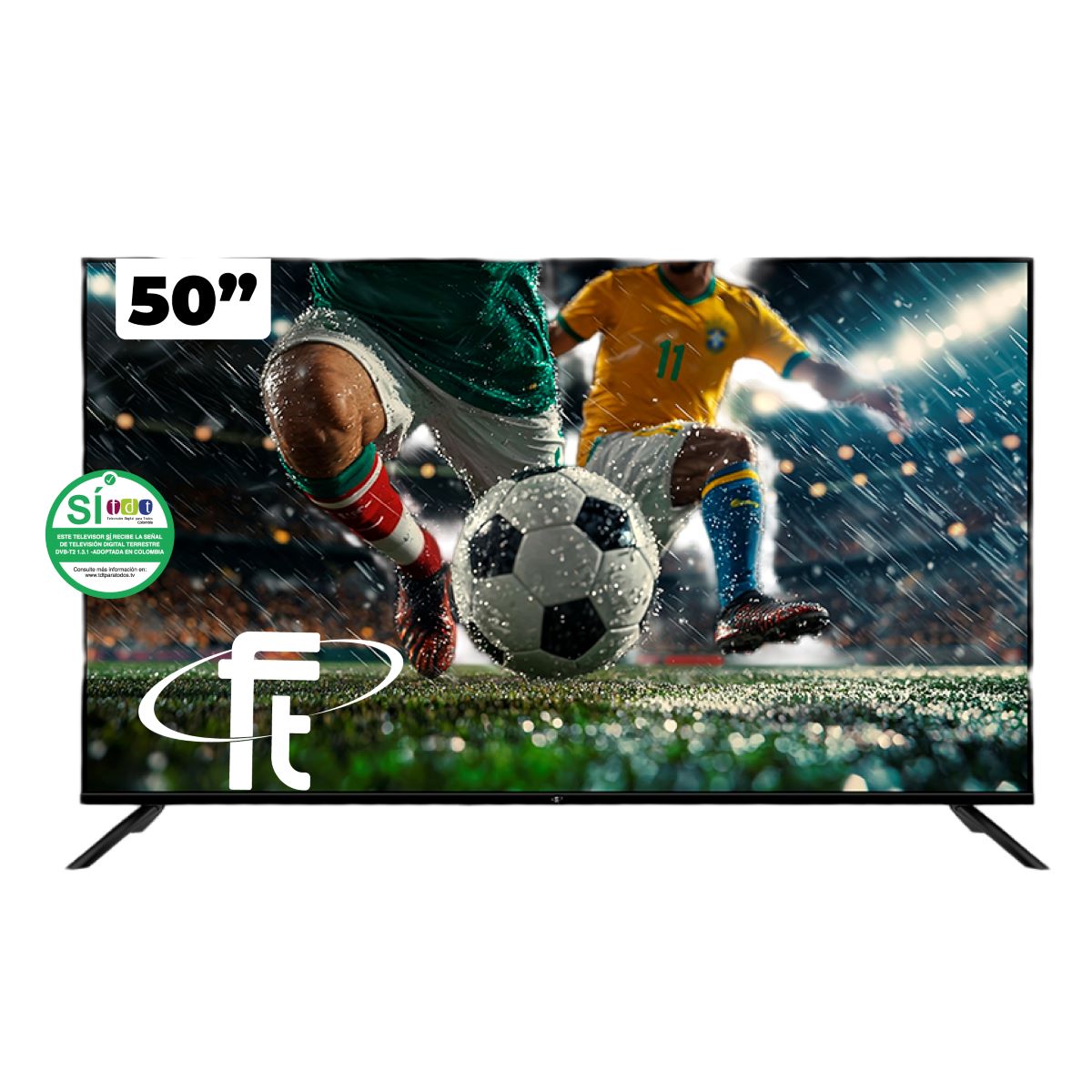 Televisor FT 50" TV50UQL1F5CO UHD 4K Google TV