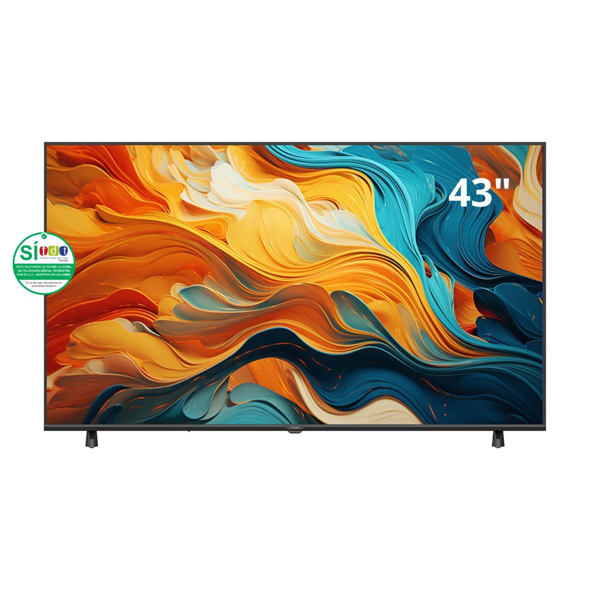 Televisor HAIER 43 Pulgadas H43K85FFX FHD Google Assitant