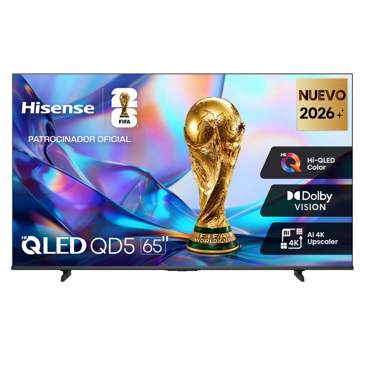 Televisor HISENSE 65" 65QD5SV65P UHD 4K Procesador Vidaa