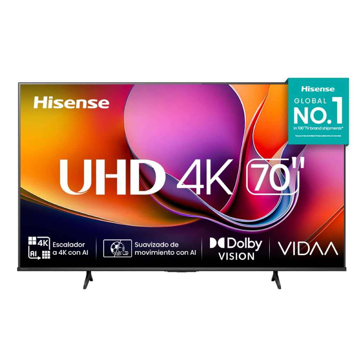 Televisor HISENSE 70" 70A6NV VIDAA Smart Tv