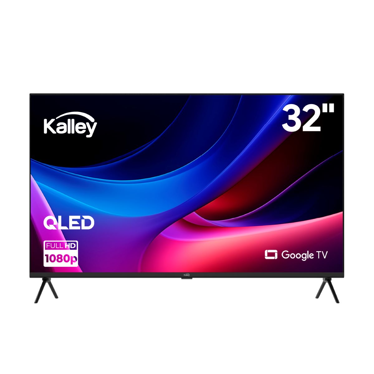 Televisor KALLEY 32” 32GQ200 FHD Qled Google Tv