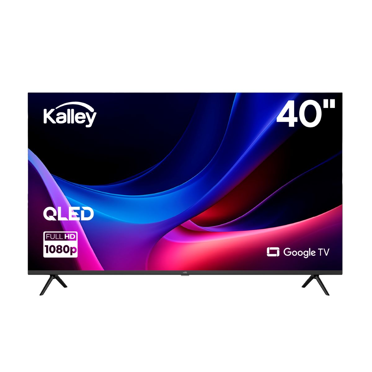 Televisor KALLEY 40” 40GQ200 FHD Qled Google Tv