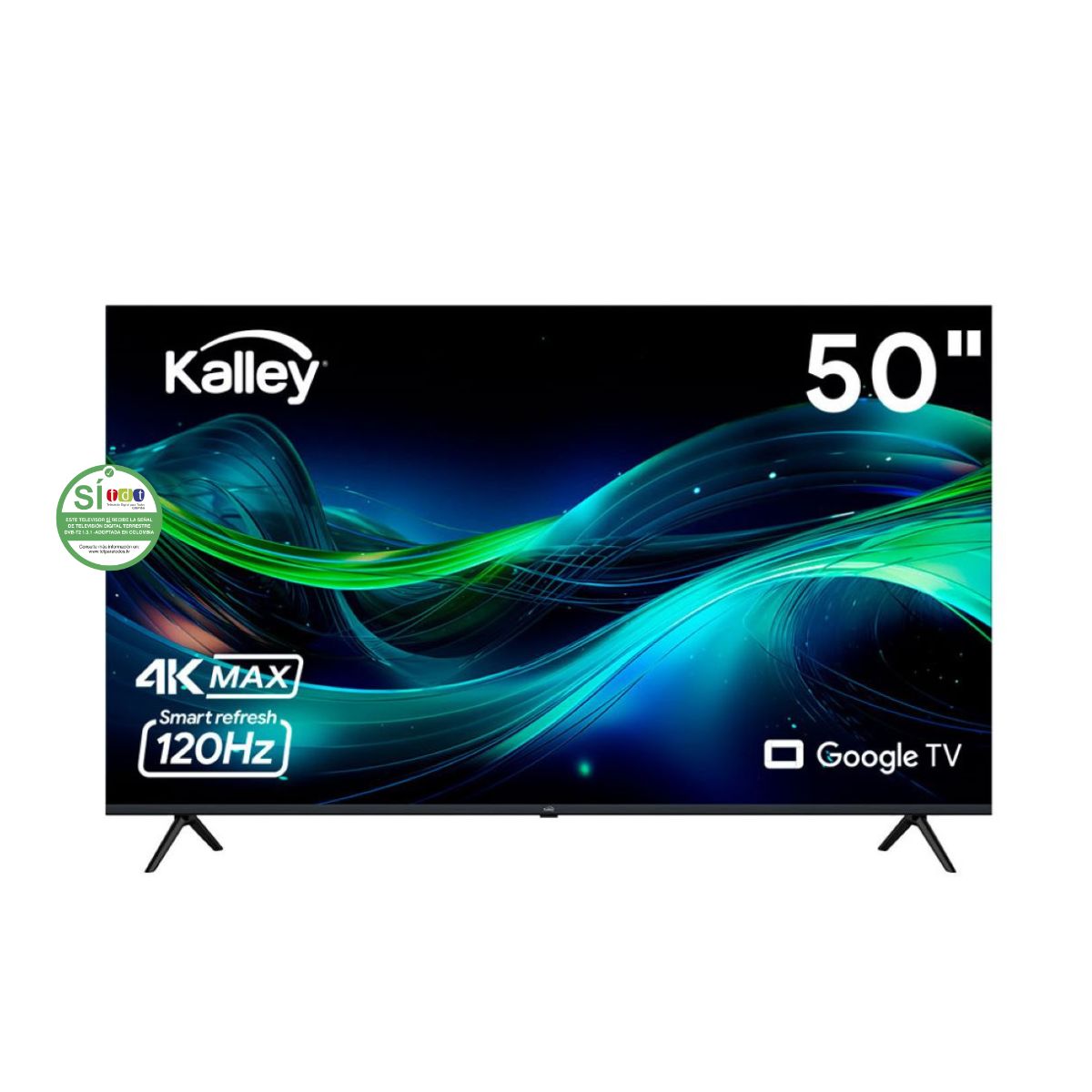 Televisor KALLEY 50” 50G315 4K Max Led Google Tv