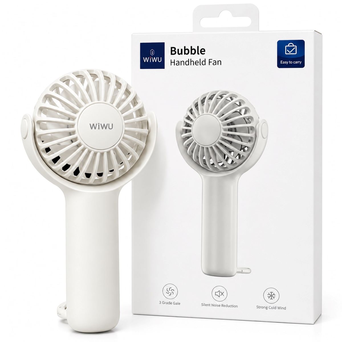 Ventilador Portatil WIWU WI-FS08 Blanco