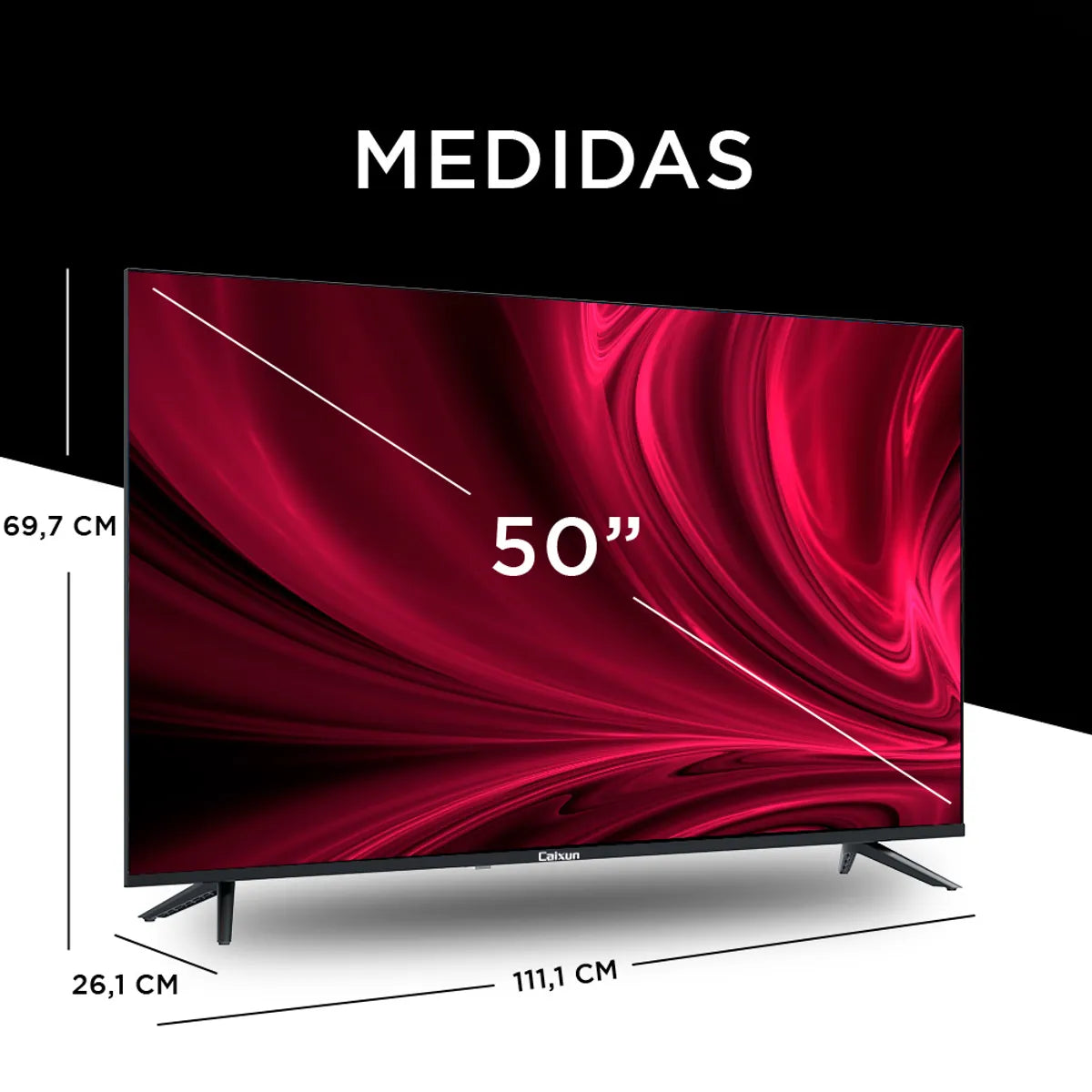 Televisor CAIXUN 50" C50VAUGQ 4K Google Tv