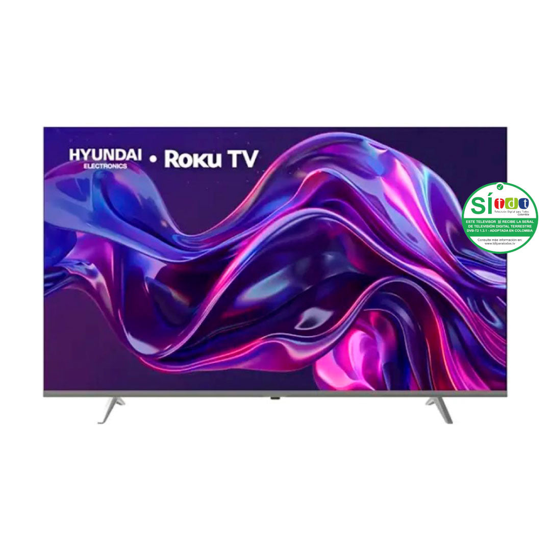 Televisor HYUNDAI 50 " HYLED5023R4KM 4K UHD ROKU