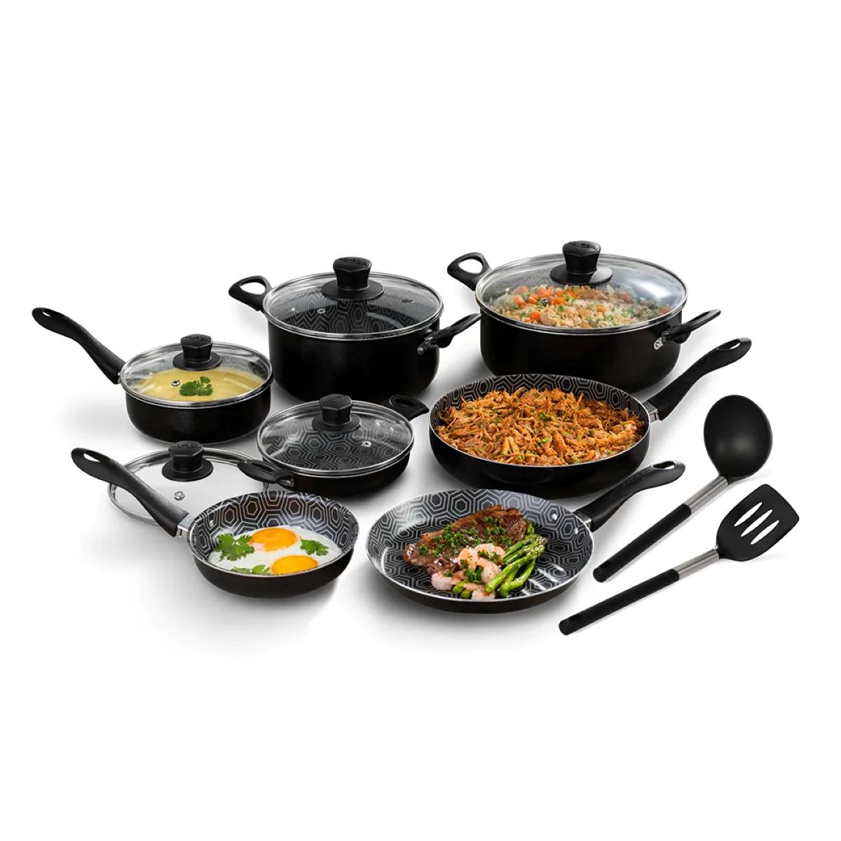 Batería UNIVERSAL L72511 6 Ultra 14 Piezas Antiadherente