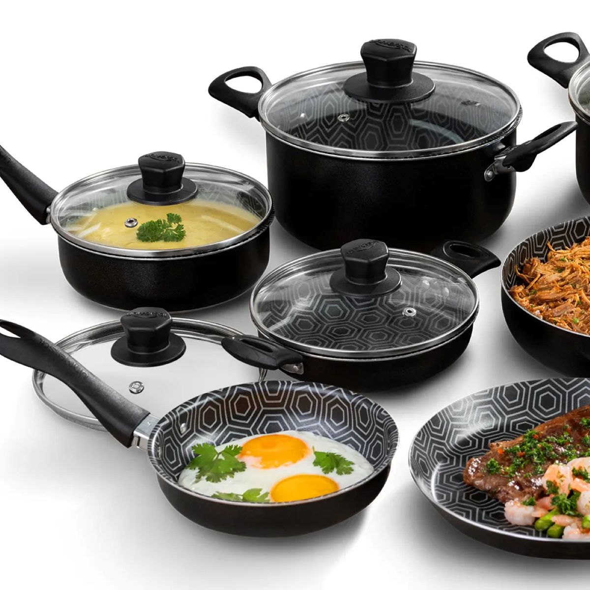 Batería UNIVERSAL L72511 6 Ultra 14 Piezas Antiadherente