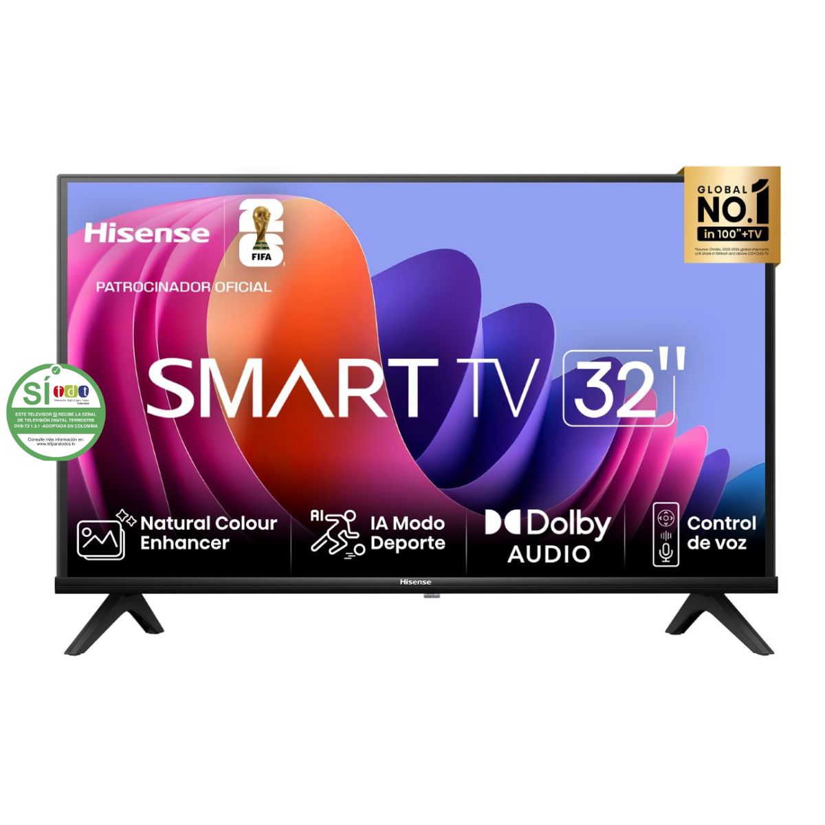 Televisor HISENSE 32" 32A4NV HD SMART TV