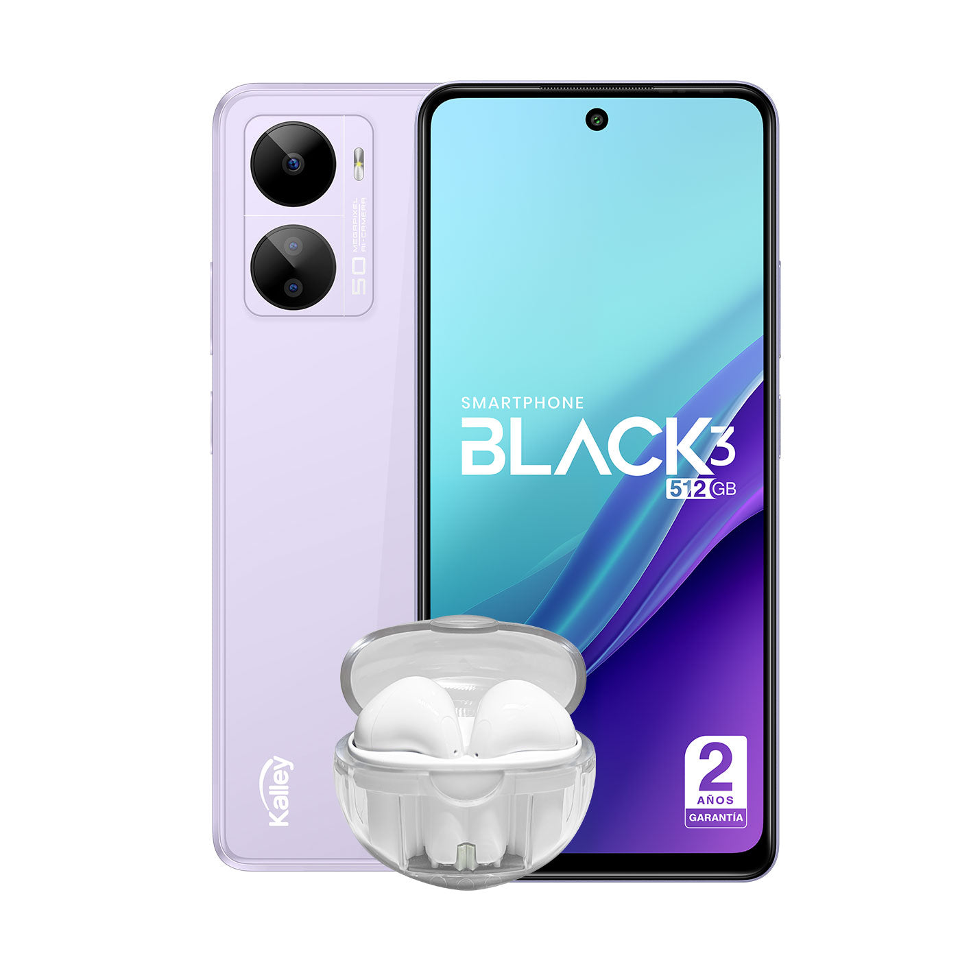 CELULAR KALLEY BLACK 3 512GB 8GB MORADO