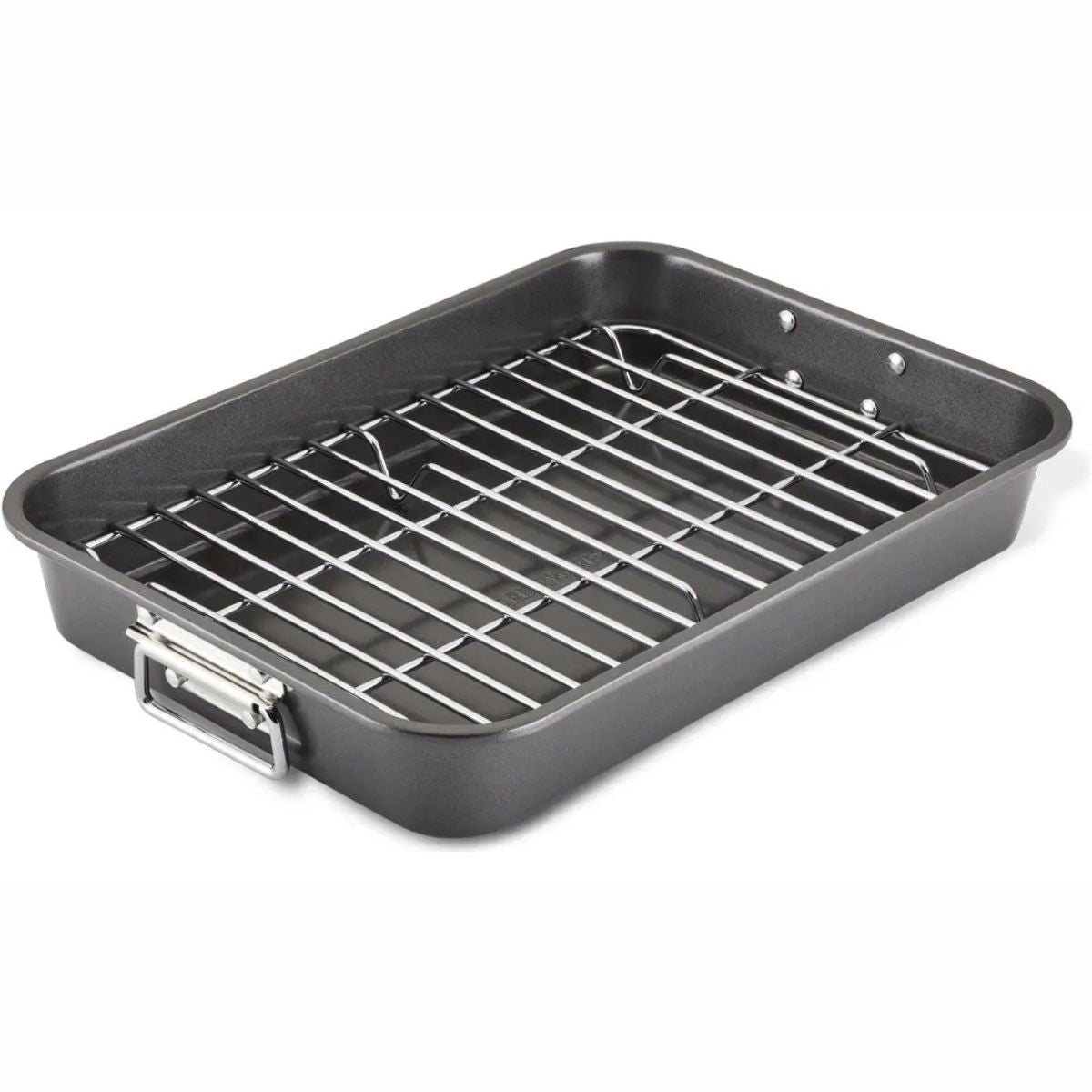Bandeja Rostizadora FARBERWARE 5702 Parilla Plana Negra