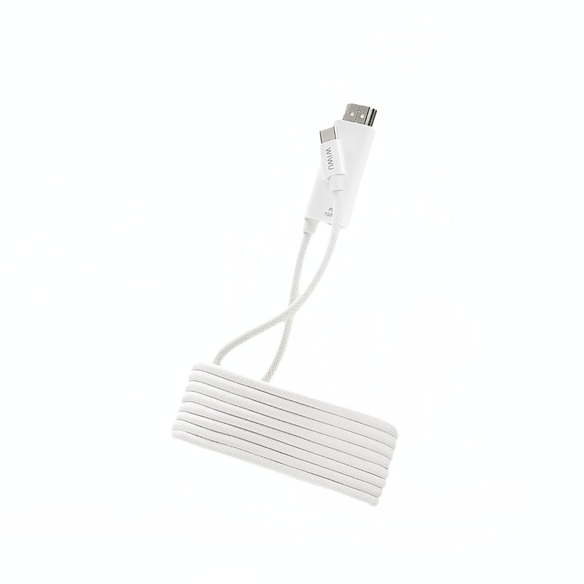 Cable WIWU WI-PS001 Tipo C 1.8 Metros Blanco