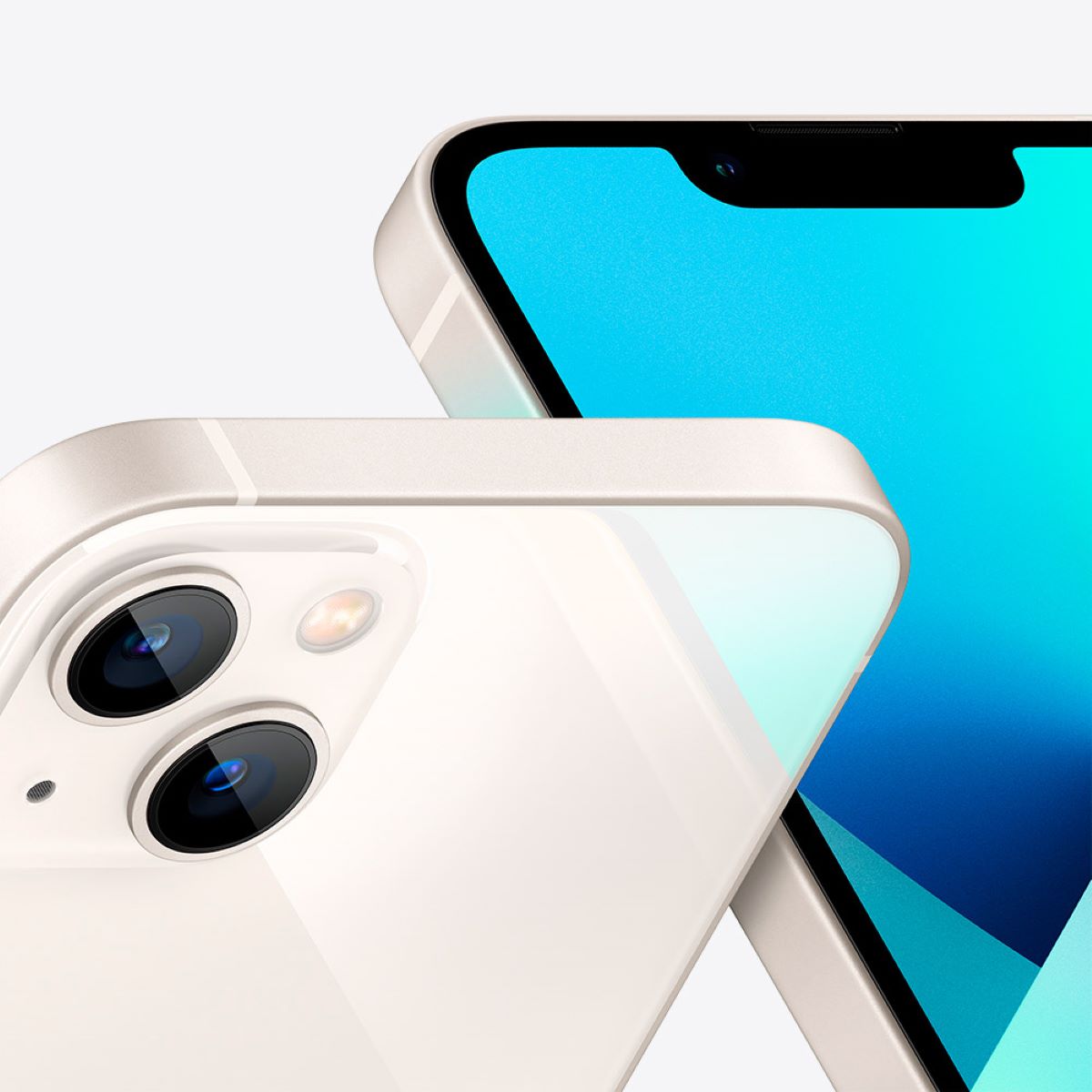 Celular IPHONE 13 128GB 4GB con IP68 Blanco Estrella