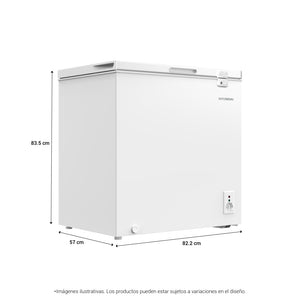 Congelador Horizontal HYUNDAI HYCF200 199 Litros Blanco