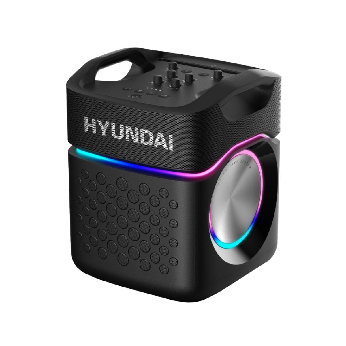 Parlante HYUNDAI HYSPBT1 Recargable Negro