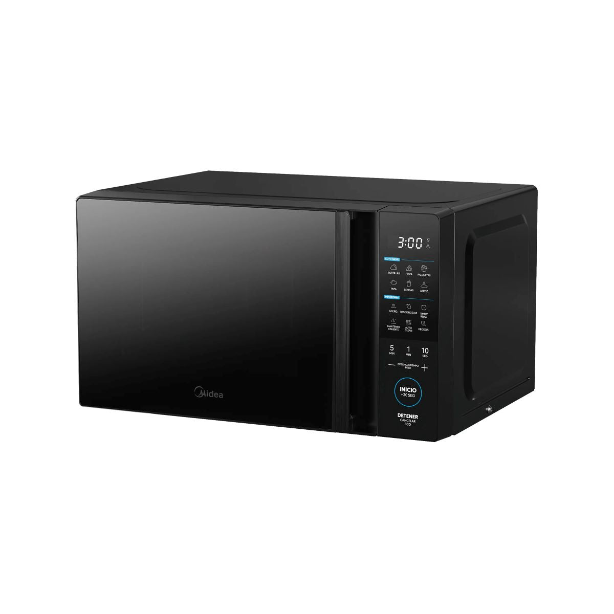 Horno Microondas MIDEA 31 Litros TasteExpress Puerta Espejo 1.1 Negro