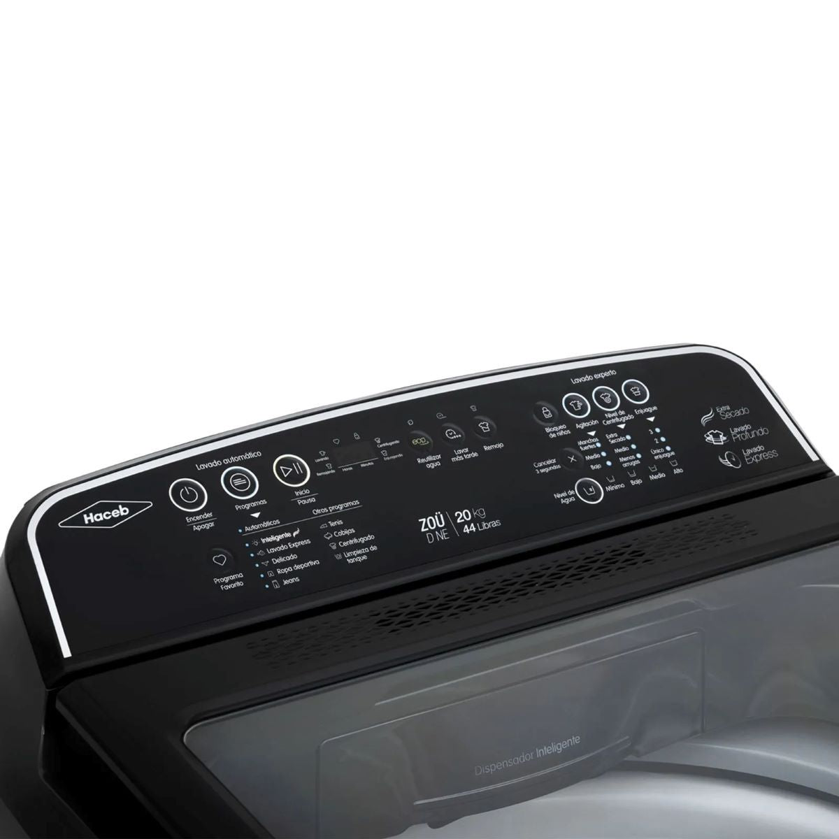Lavadora HACEB CC 20 KG  ZOU DIGITAL