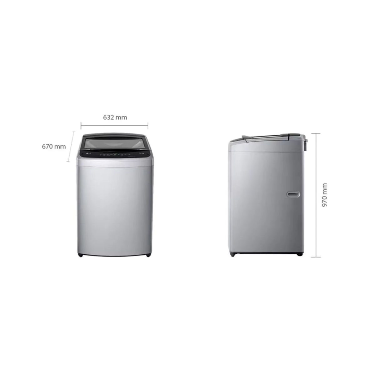 Lavadora LG WT18DVTB.ASFECOL 18 Kg