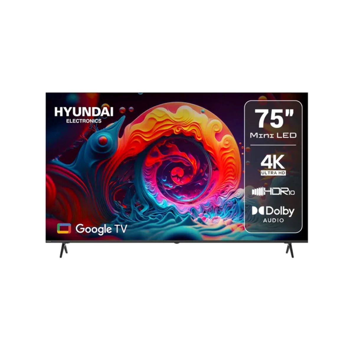 Miniled QLED HYUNDAI 75" HYLED7503QMG 4K UHD Google TV