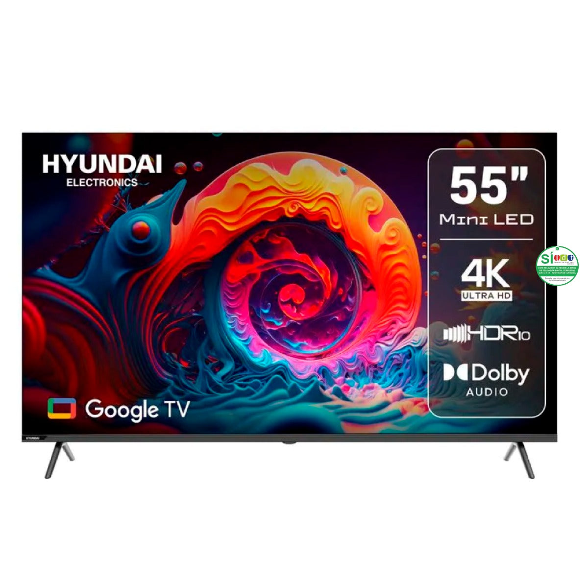 Miniled HYUNDAI 55" QLED HYLED5530QMG  4K