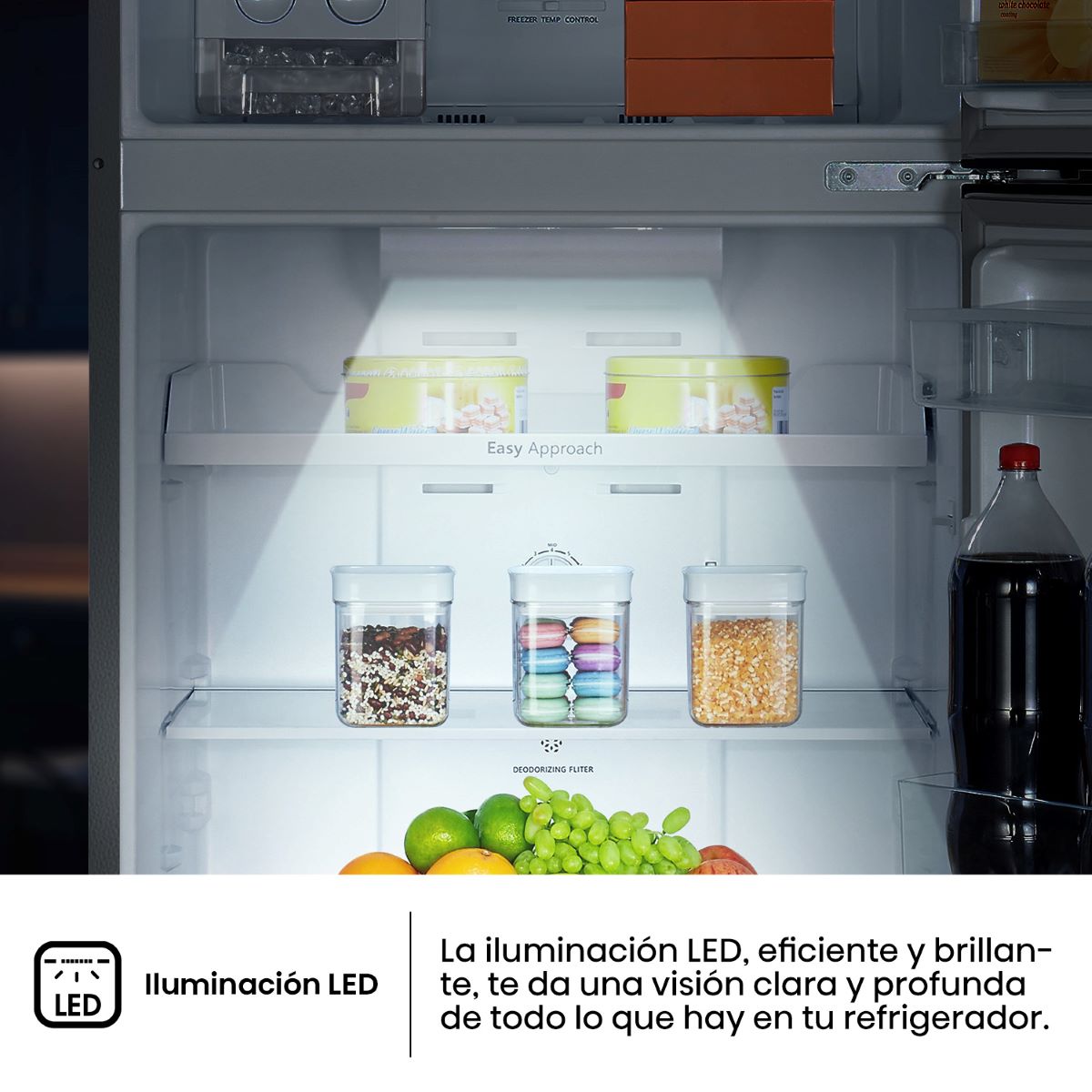Nevera No Frost Hisense BCD-375 de 375 litros color silver