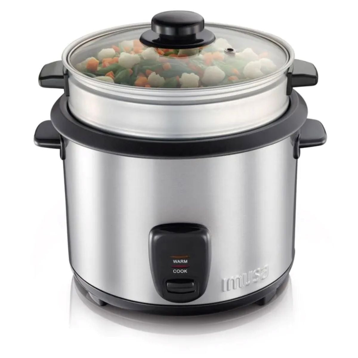 Olla Arroz IMUSA 6111200 5 Tazas Inox Antiadherente