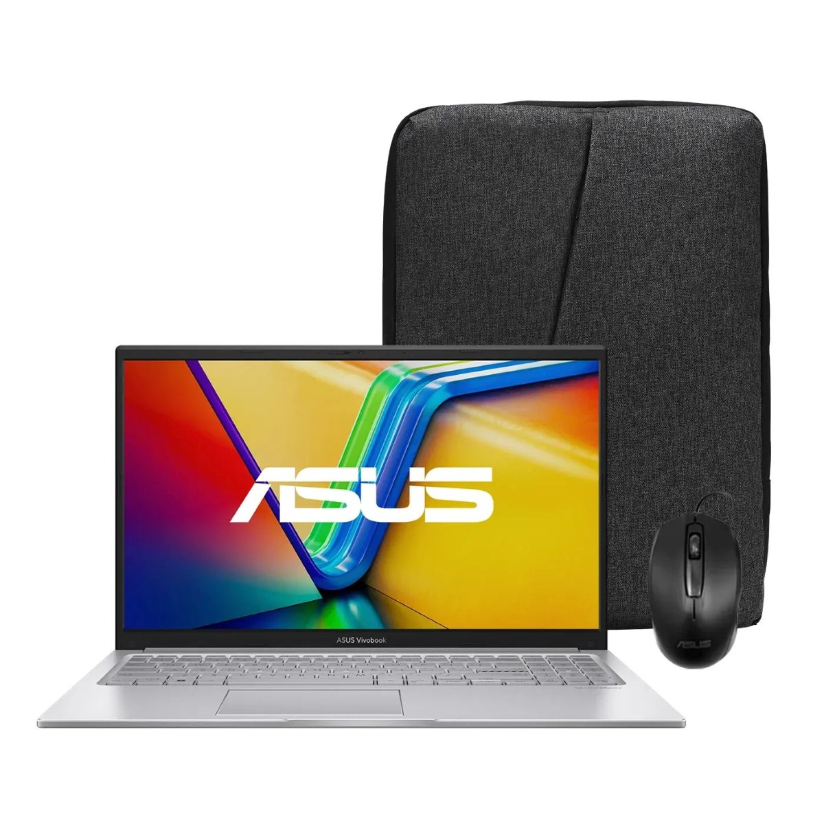 Portátil ASUS x1504va-bq3904w CI3 1TB SSD 8 GB RAM Silver + Morral