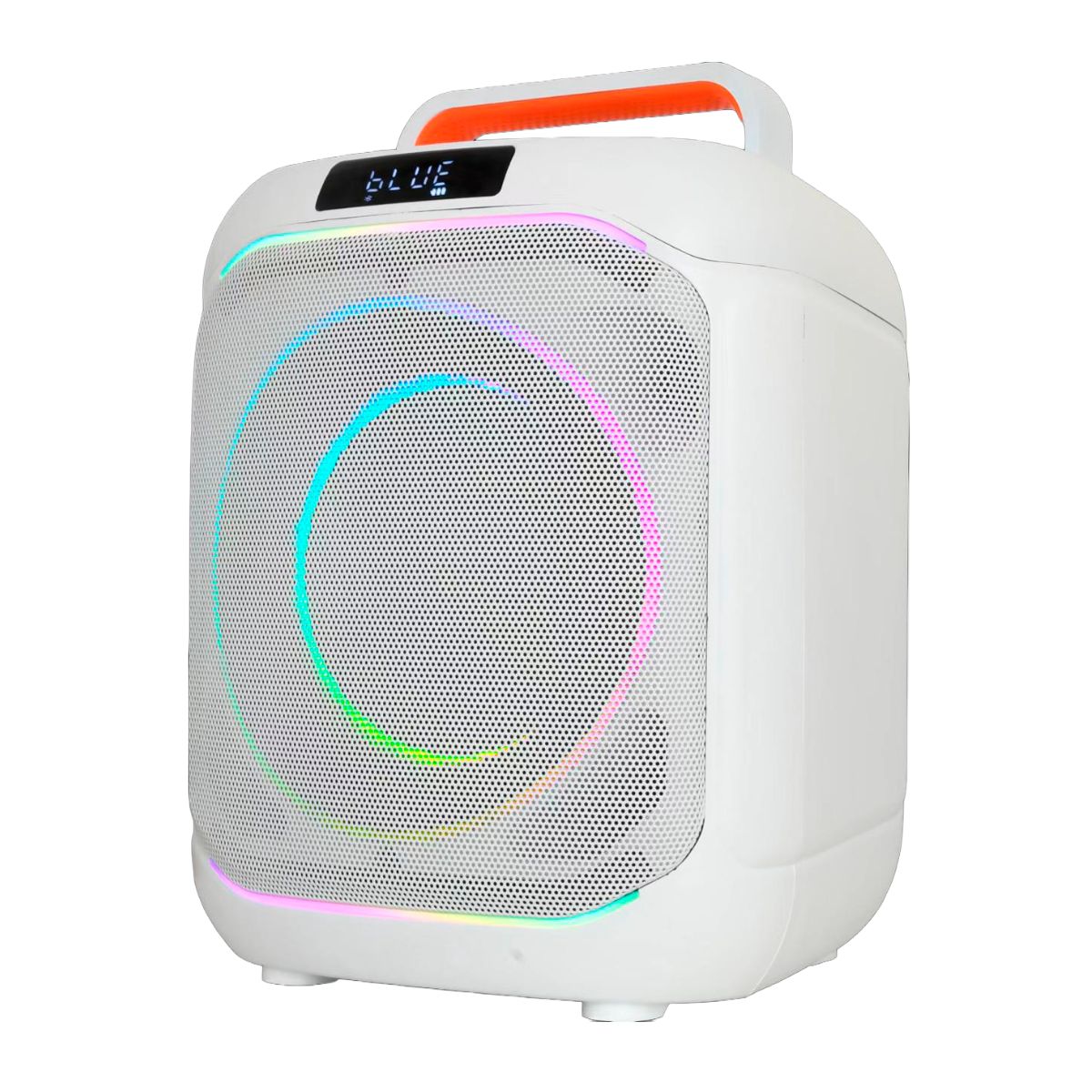 Parlante FT Atenas ptm08d Luz Led Bluetooth Blanco
