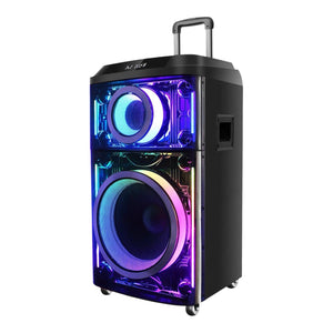 Parlante FT Miami con luz led y bluetooth